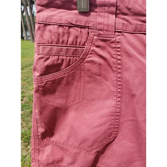 Columbia Women’s Coral Shorts 4" inseam Size 12 Button Zip Closure Spring Summer - Picture 4 of 14